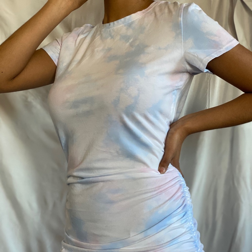 💜 PINK VS Tie Dye T-Shirt Mini Dress 💜